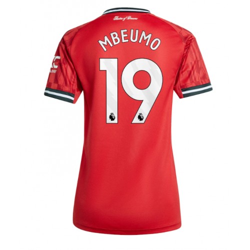 Manchester United Bryan Mbeumo #19 Hemmatröja Dam 2025-26 Kortärmad Manchester United Bryan Mbeumo #19 Hemmatröja Dam 2025-26 Kortärmad